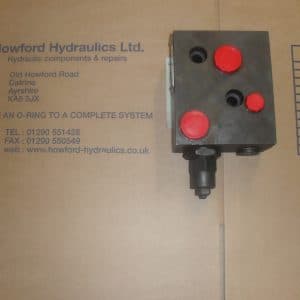 OMS TYPE MOTOR MOUNTED SINGLE OVER CENTRE VALVE