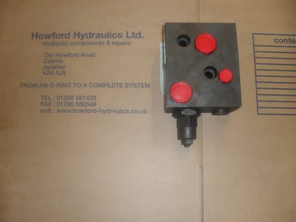 OMS TYPE MOTOR MOUNTED SINGLE OVER CENTRE VALVE