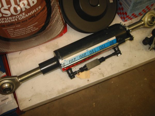 HEAVY DUTY TOPLINK RAM 449mm CLOSED, C/W CHECK VALVE