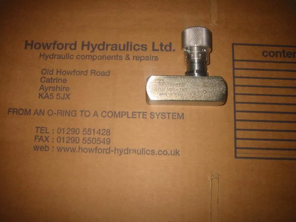3/4 BSP INLINE SPEED CONTROL VALVE