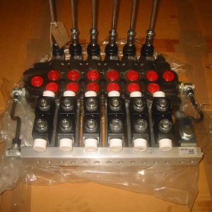 6 BANK 1/2" BSP MANUAL & ELECTRO/HYDRAULIC VALVE