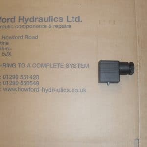 KB TYPE HIRSCHMANN PLUG FOR ELECTRO/PNEU VALVES