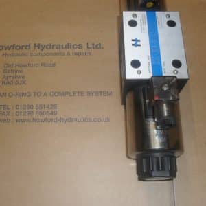 CETOP 5 DOUBLE SOL VALVE 3C4 12VDC. A&B-T, P CLOSED.