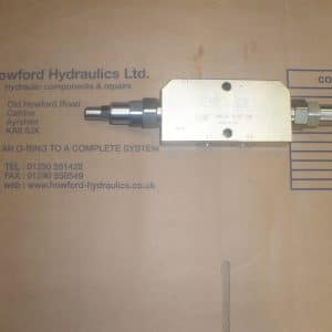 V0420 3/8 DUAL OVERCENTRE VALVE  VBDC3/8-DE   35LPM/350BAR